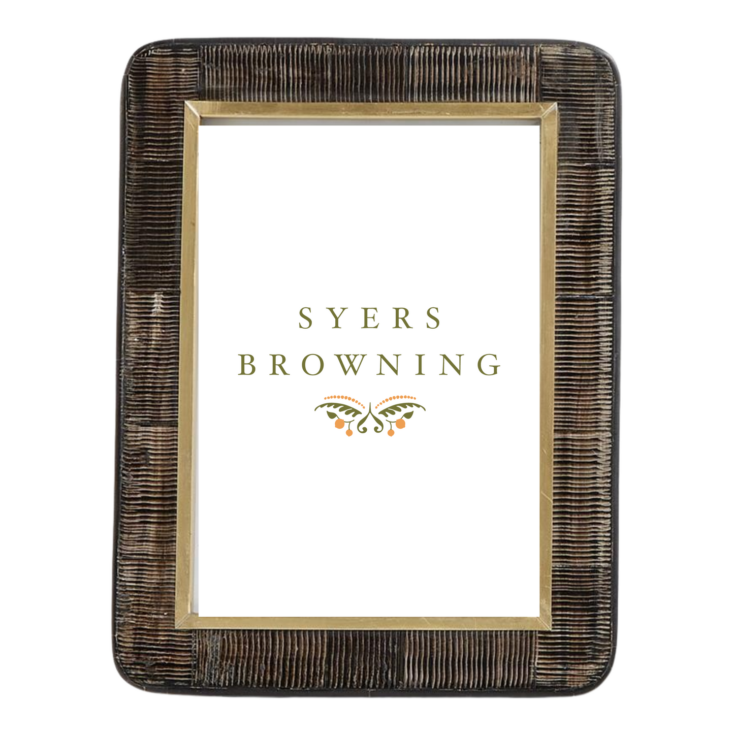 Chiseled Bone Photo Frames