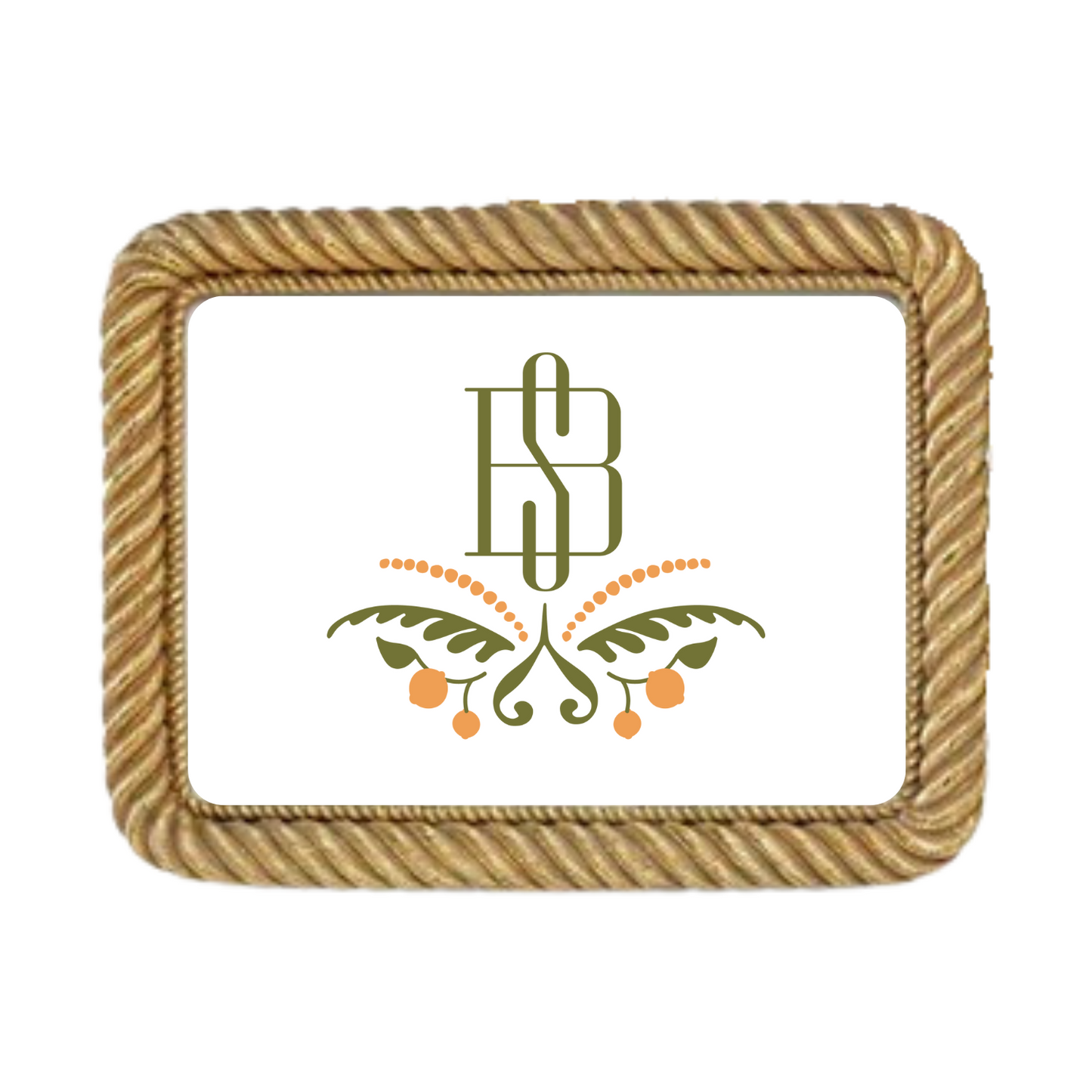 Gold Chain Rope Frames