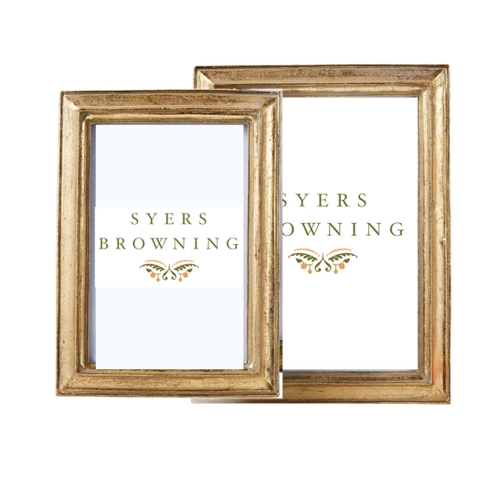 Gold Leaf Photo Frame