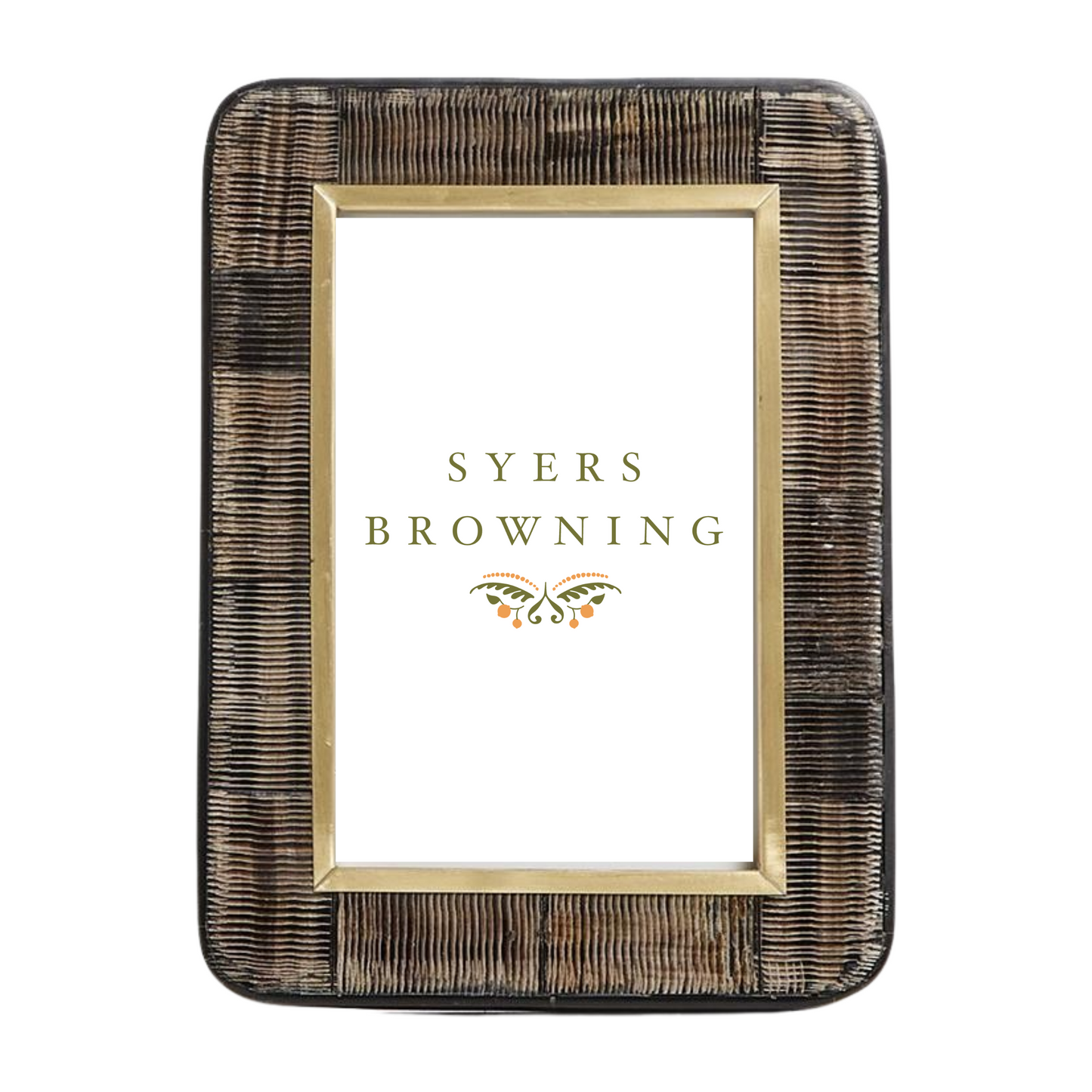 Chiseled Bone Photo Frames