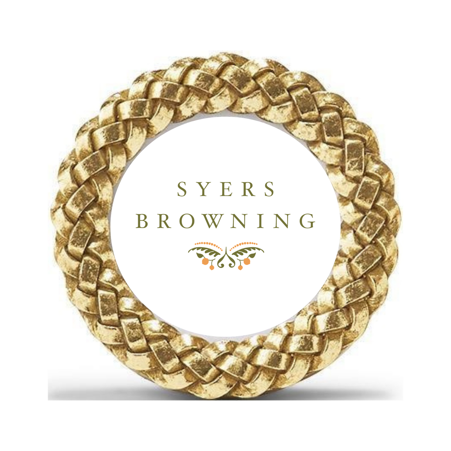 Braided Pattern Photo Frame