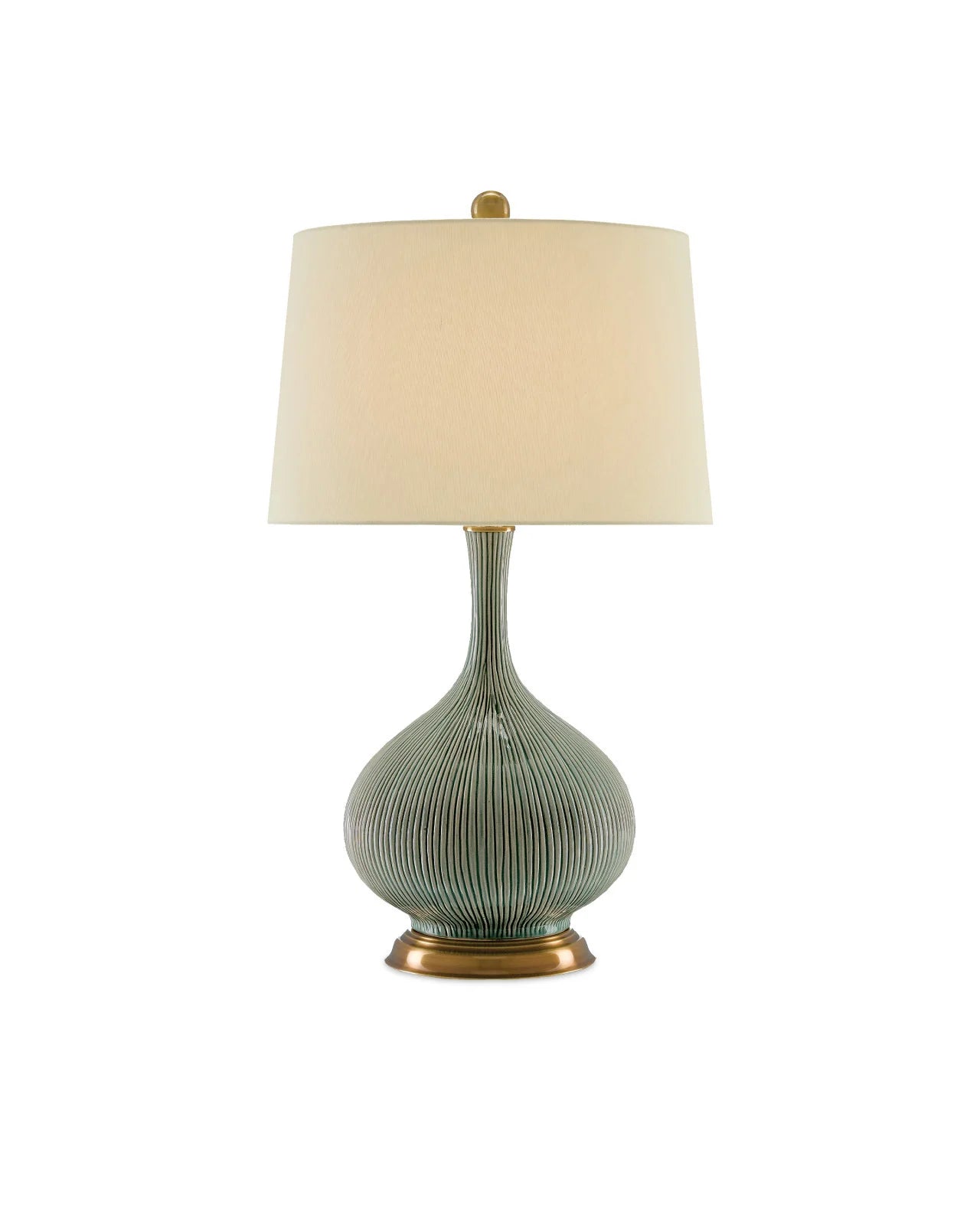 Green Gourd Table Lamp