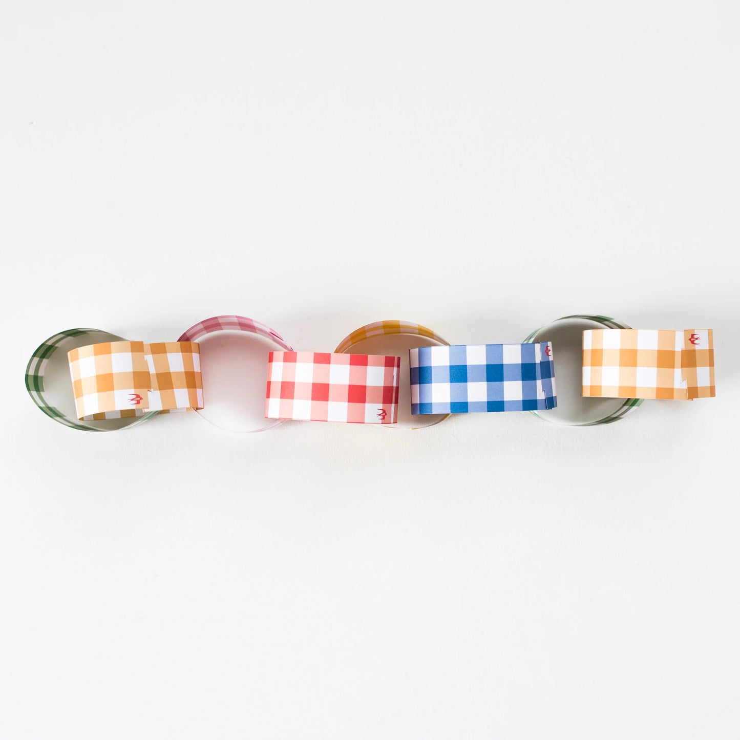 Gingham Paper Chain Kit