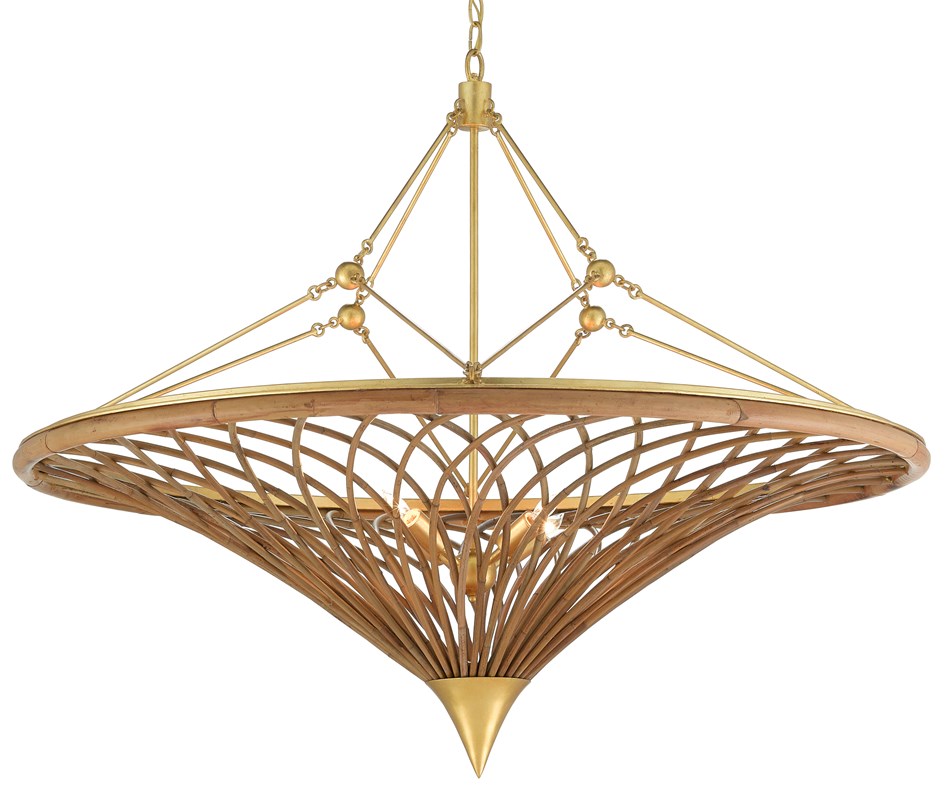 Rattan Chandelier