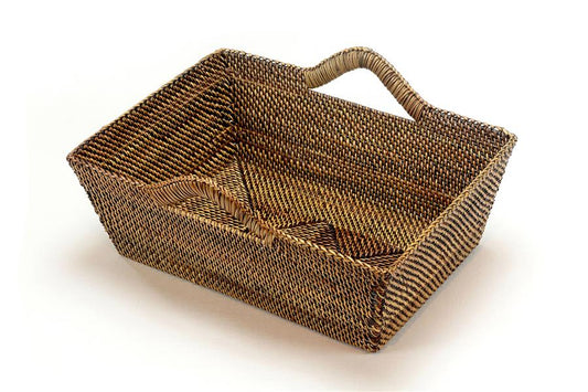Woven Storage Basket with Handles