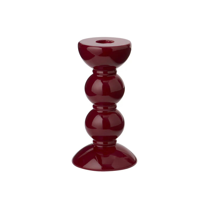 Enamel Bobbin Candlesticks