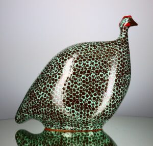 Caillard Ceramic Guinea Fowl - Medium