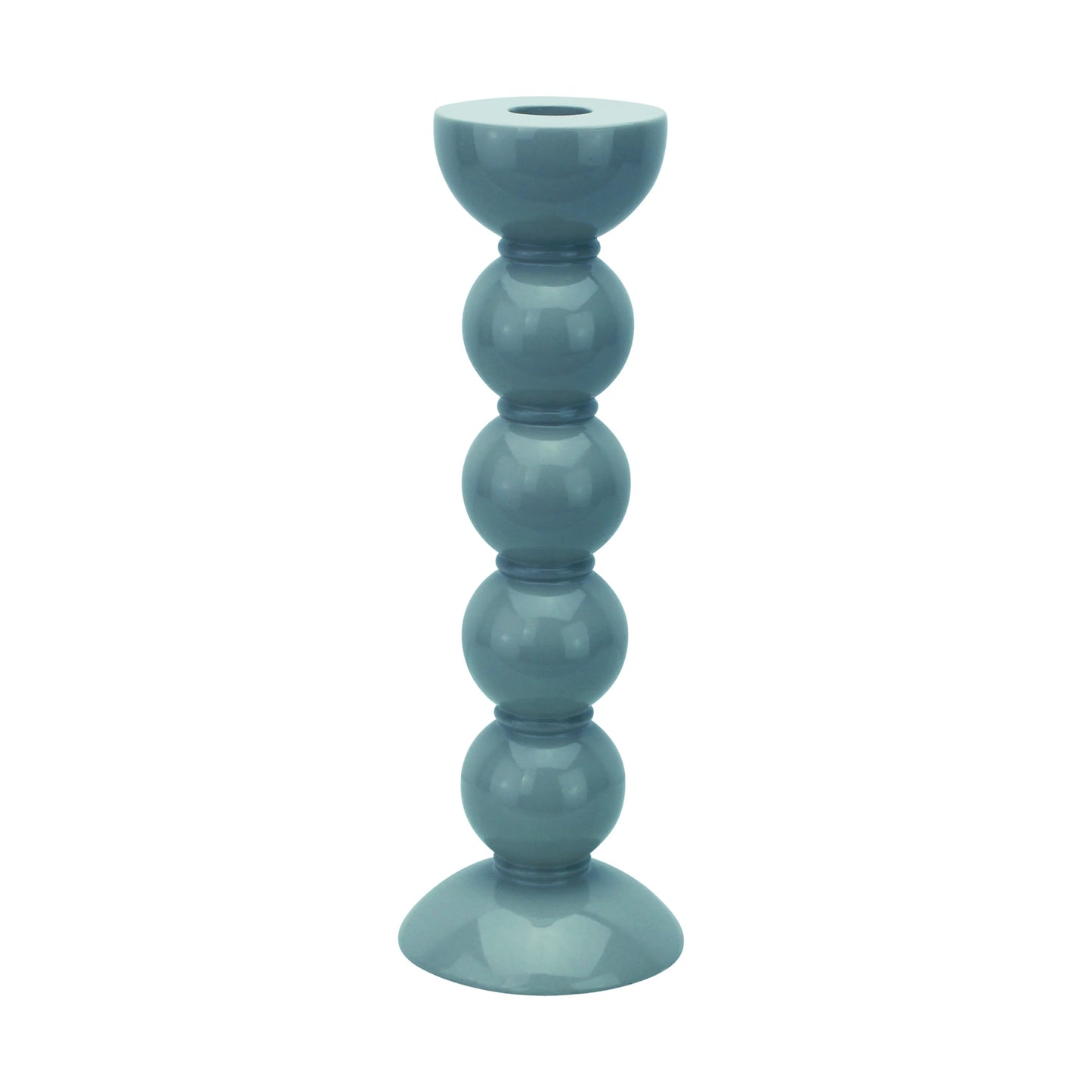 Enamel Bobbin Candlesticks