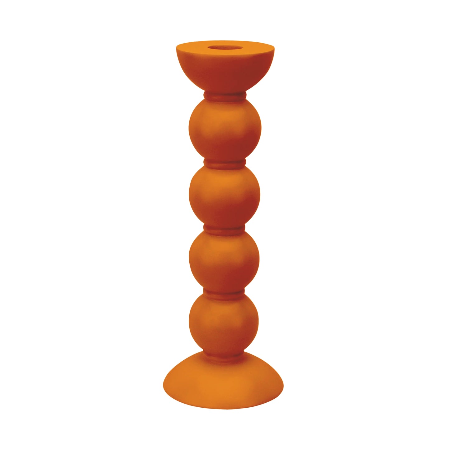 Enamel Bobbin Candlesticks