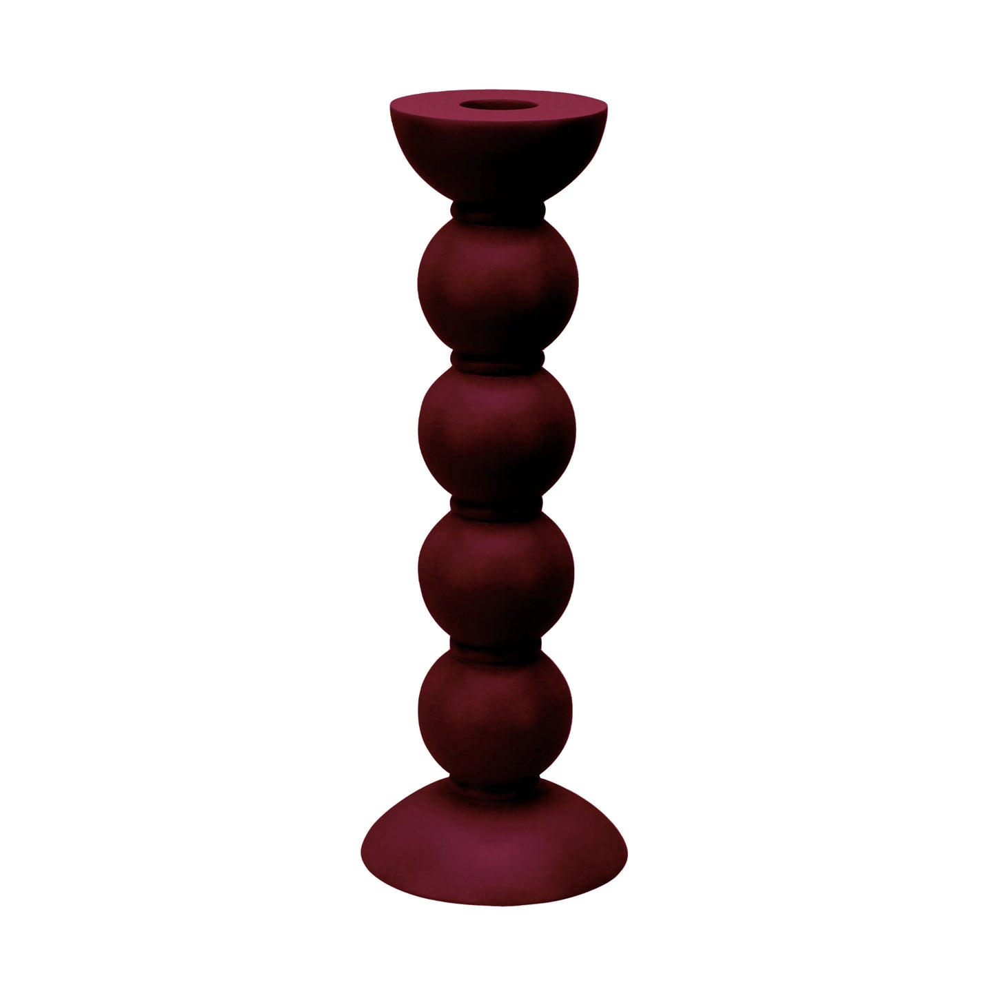 Enamel Bobbin Candlesticks