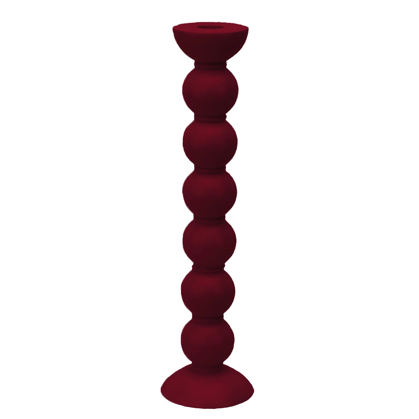 Enamel Bobbin Candlesticks