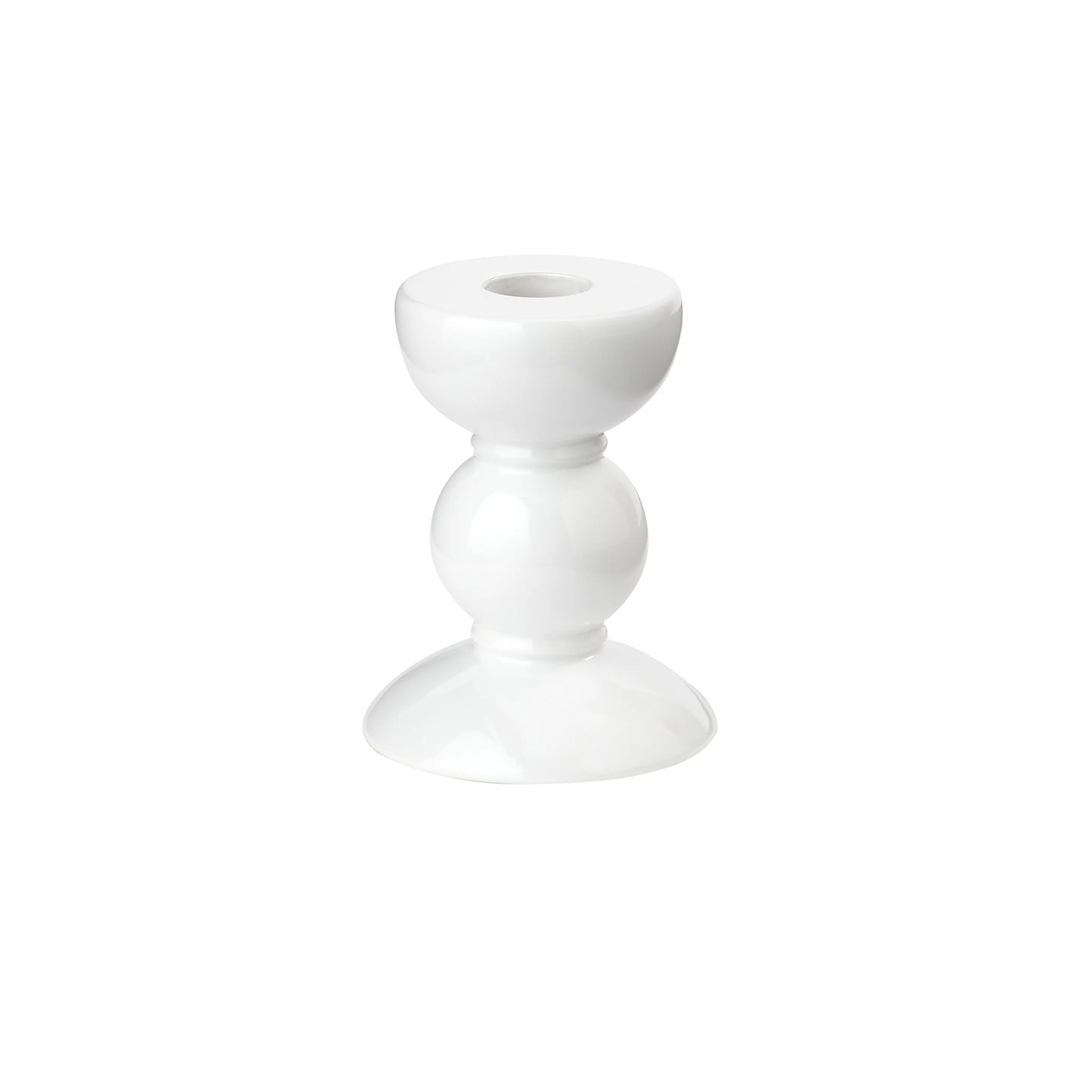 Enamel Bobbin Candlesticks