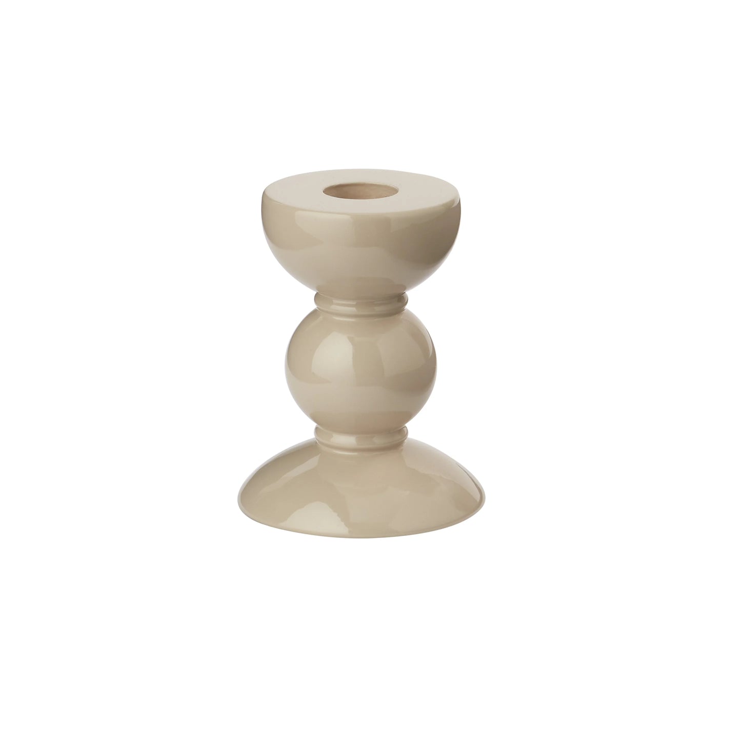 Enamel Bobbin Candlesticks