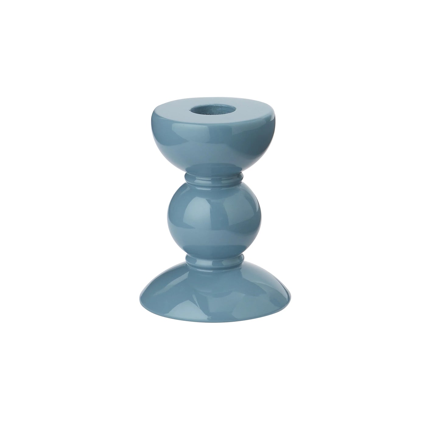 Enamel Bobbin Candlesticks