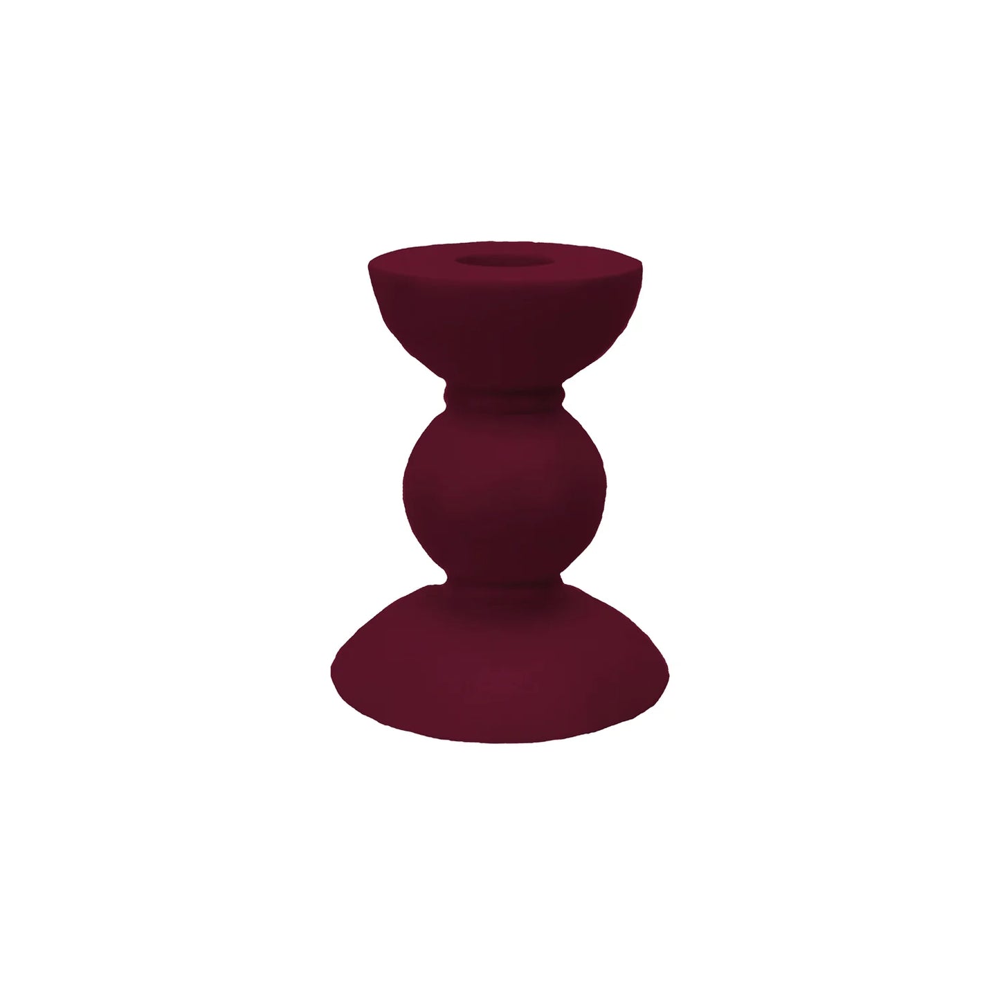 Enamel Bobbin Candlesticks