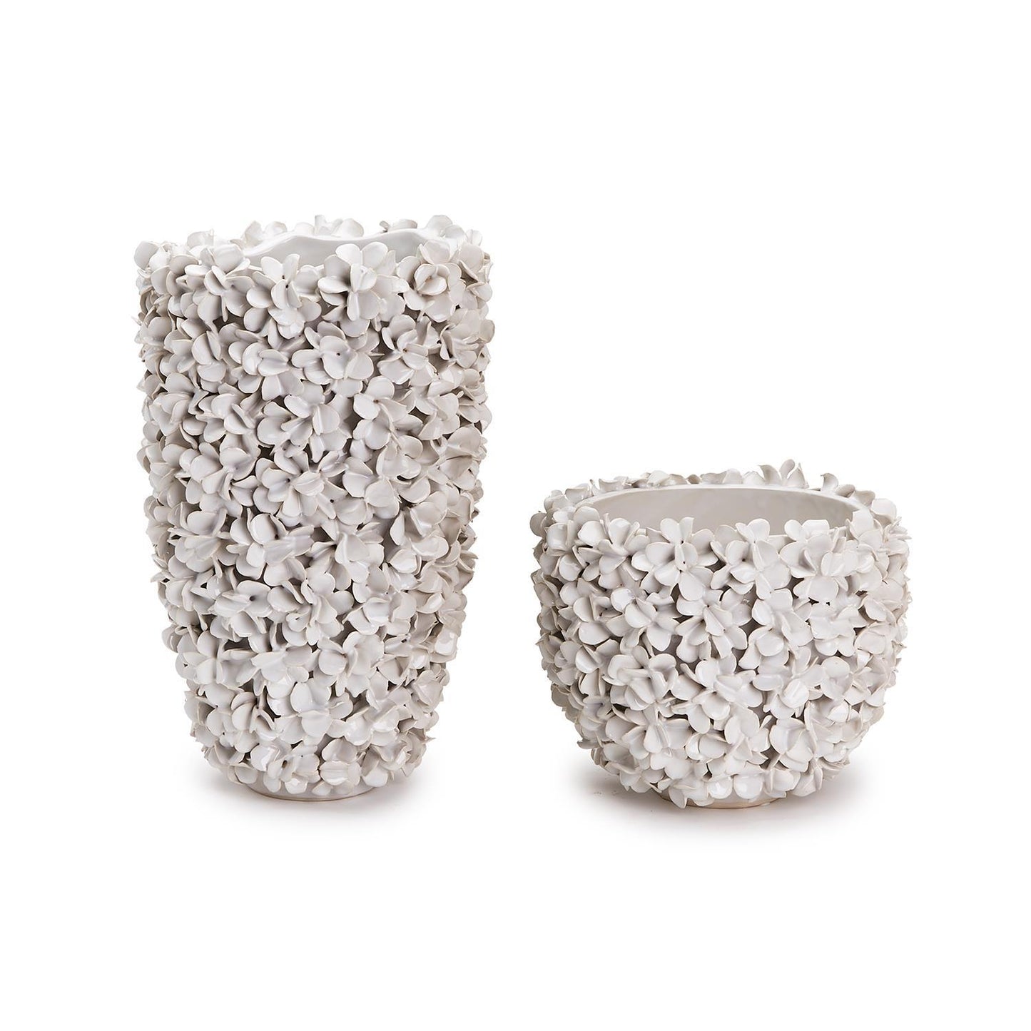 Ceramic Hydrangea Planters