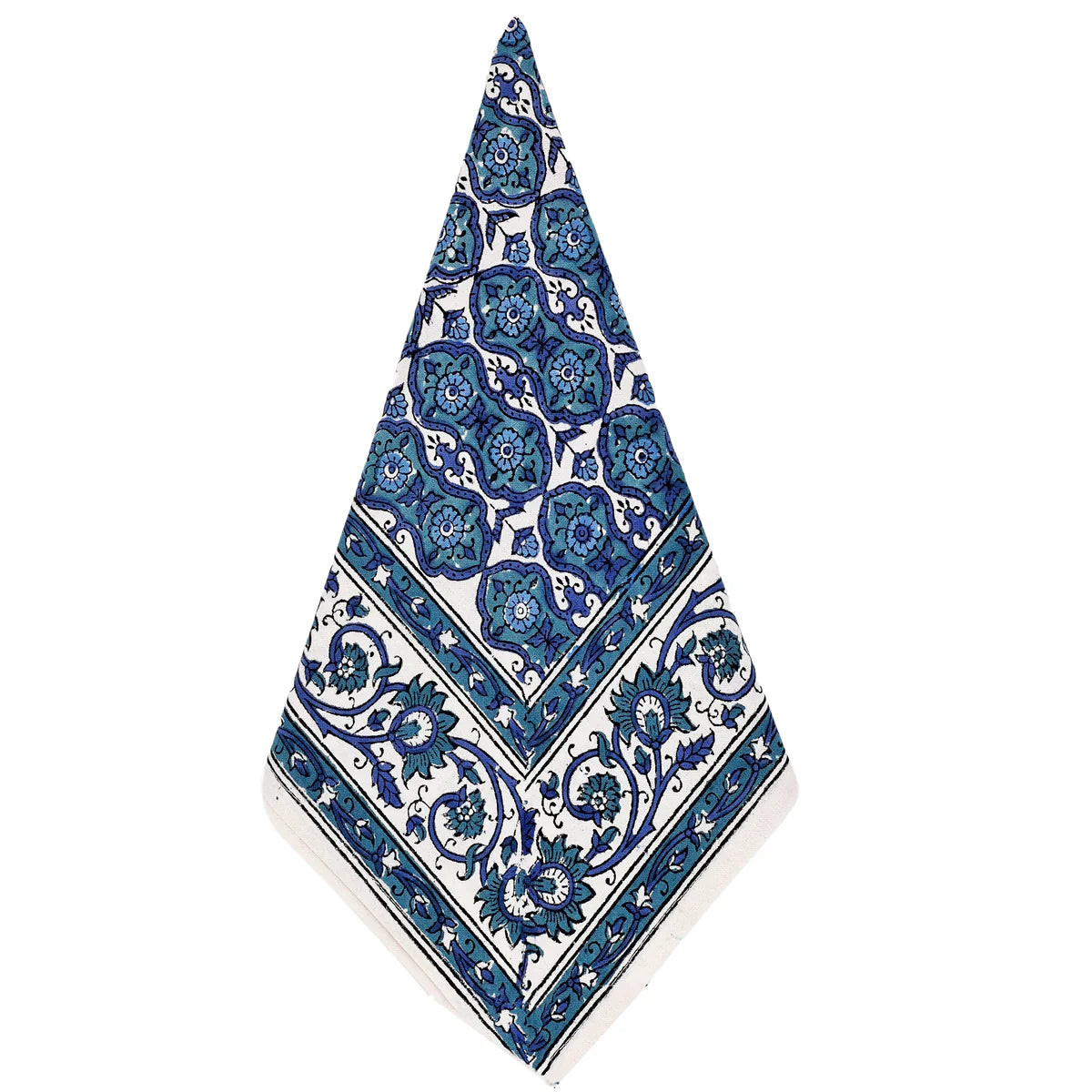 Block Print Table Linens