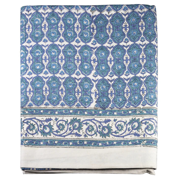 Block Print Table Linens