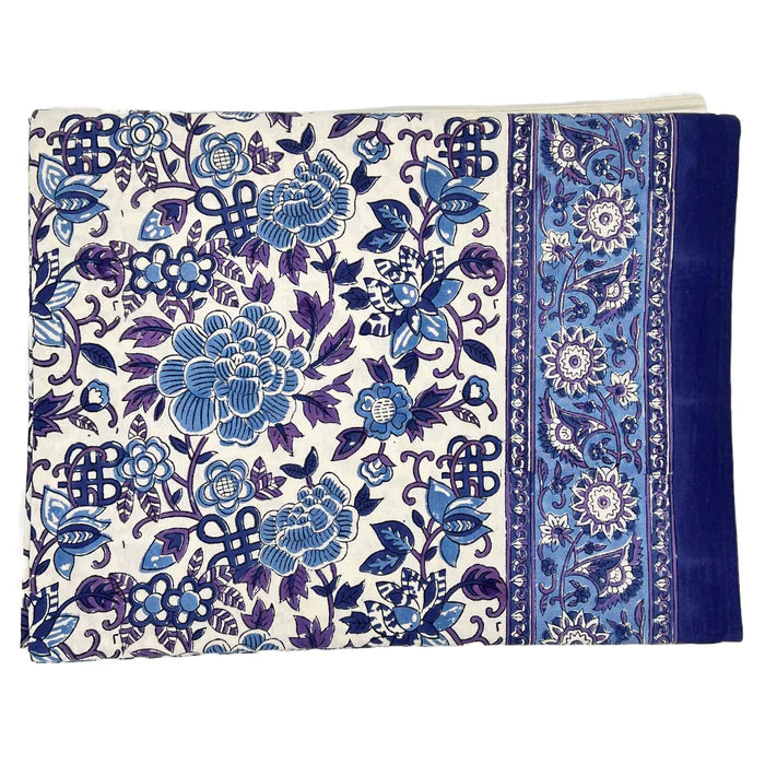 Block Print Table Linens