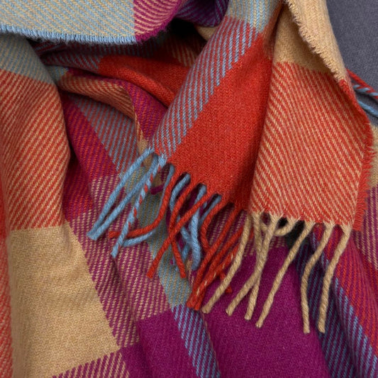 Cashmere Lambswool Throw