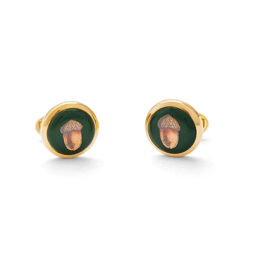 Halcyon Days Enamel Cufflinks