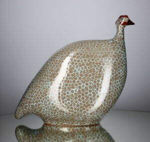 Caillard Ceramic Guinea Fowl - Medium