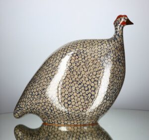 Caillard Ceramic Guinea Fowl - Large