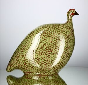 Caillard Ceramic Guinea Fowl - Medium