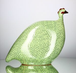 Caillard Ceramic Guinea Fowl - Large