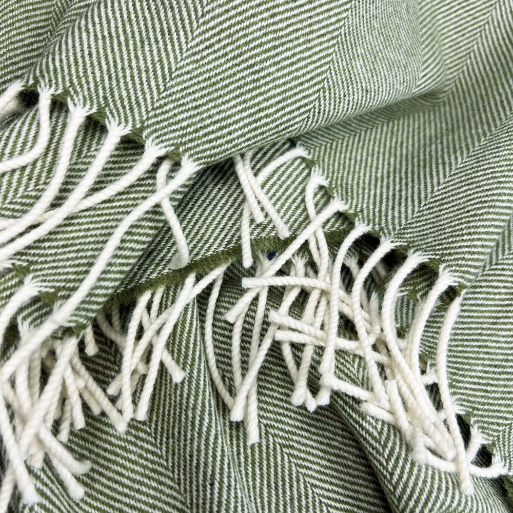 Herringbone Throws
