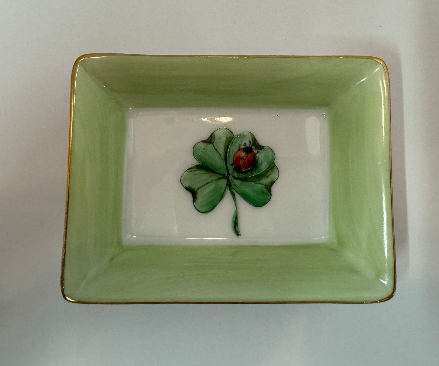 Hand Painted Porcelain Tray