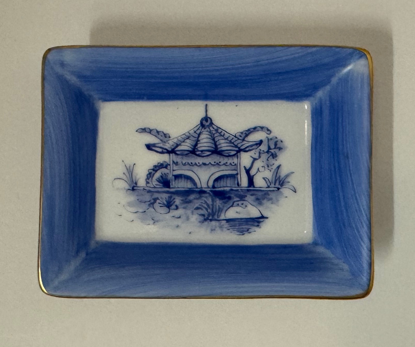 Hand Painted Porcelain Tray