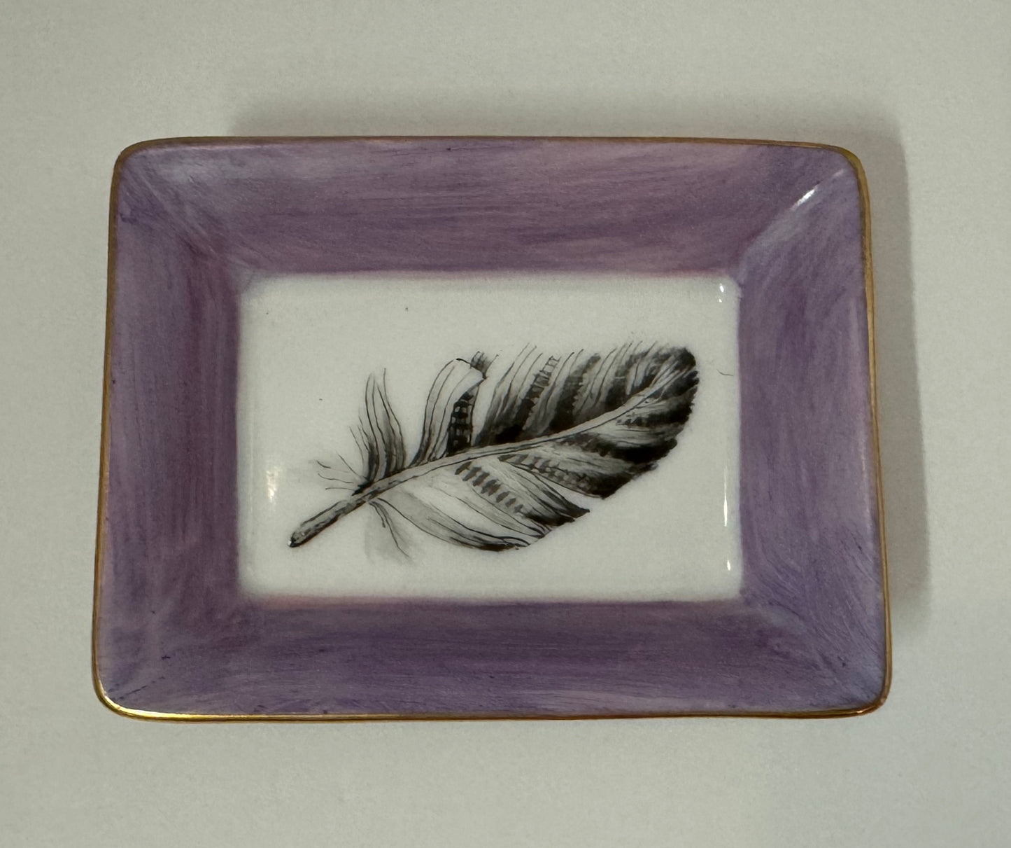 Hand Painted Porcelain Tray