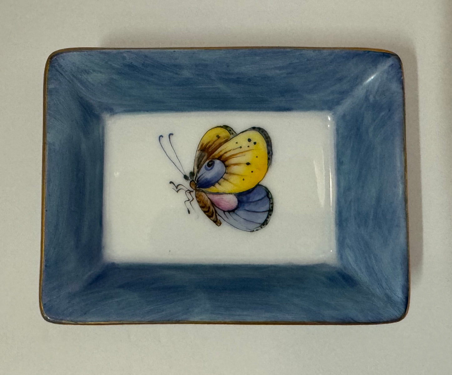 Hand Painted Porcelain Tray