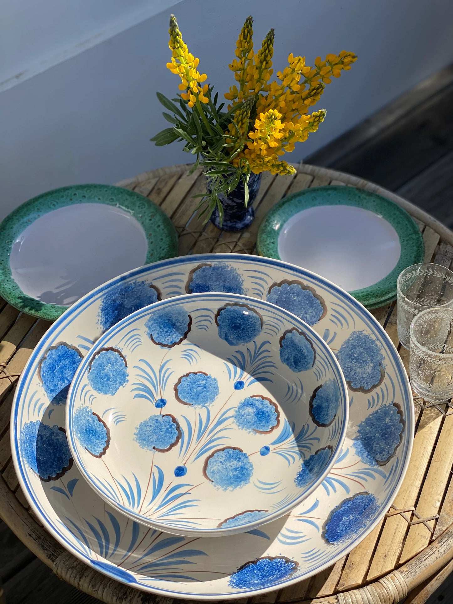 Blue Flower Collection