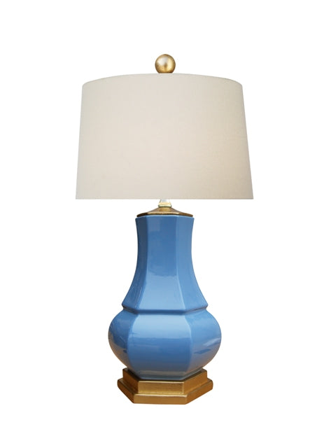 French Blue Lamp