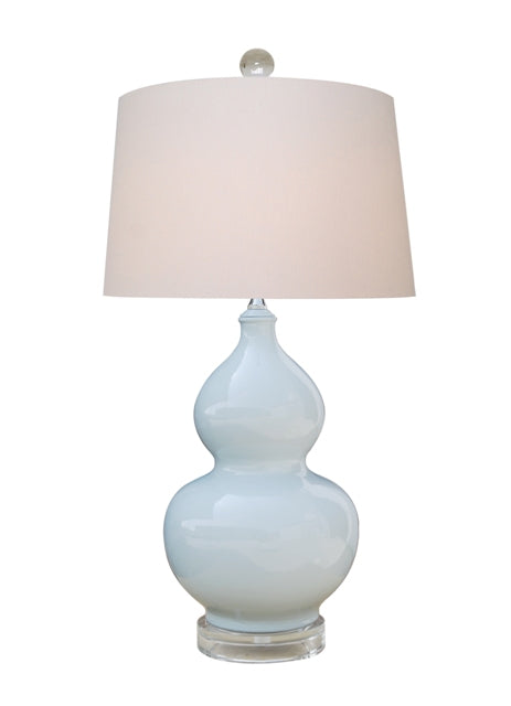 Palladian Blue Gourd Lamp