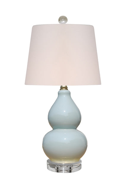 Double Gourd Palladium Blue Lamp