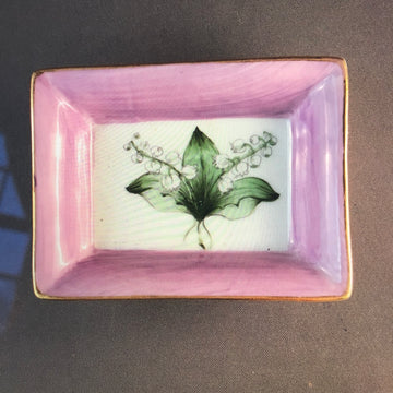 Hand Painted Porcelain Tray