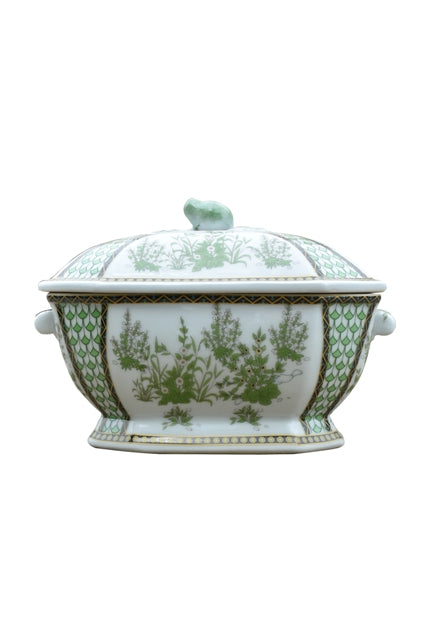 Floral Tureen Covered