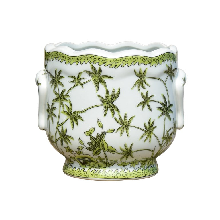 Porcelain Round Cachepot