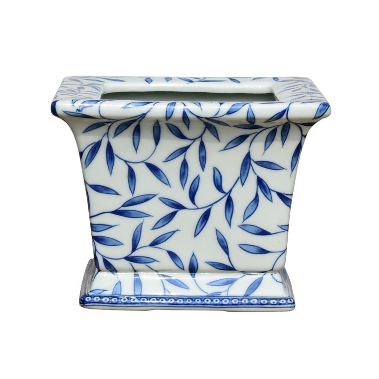 Porcelain Square Cachepot