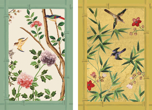Chinese Wallpaper Playing Cards