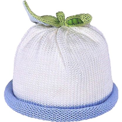 Sweet Pea Knit Hats - Accent Roll Design