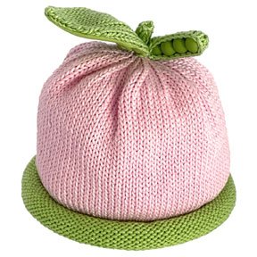 Sweet Pea Knit Hats - Accent Roll Design