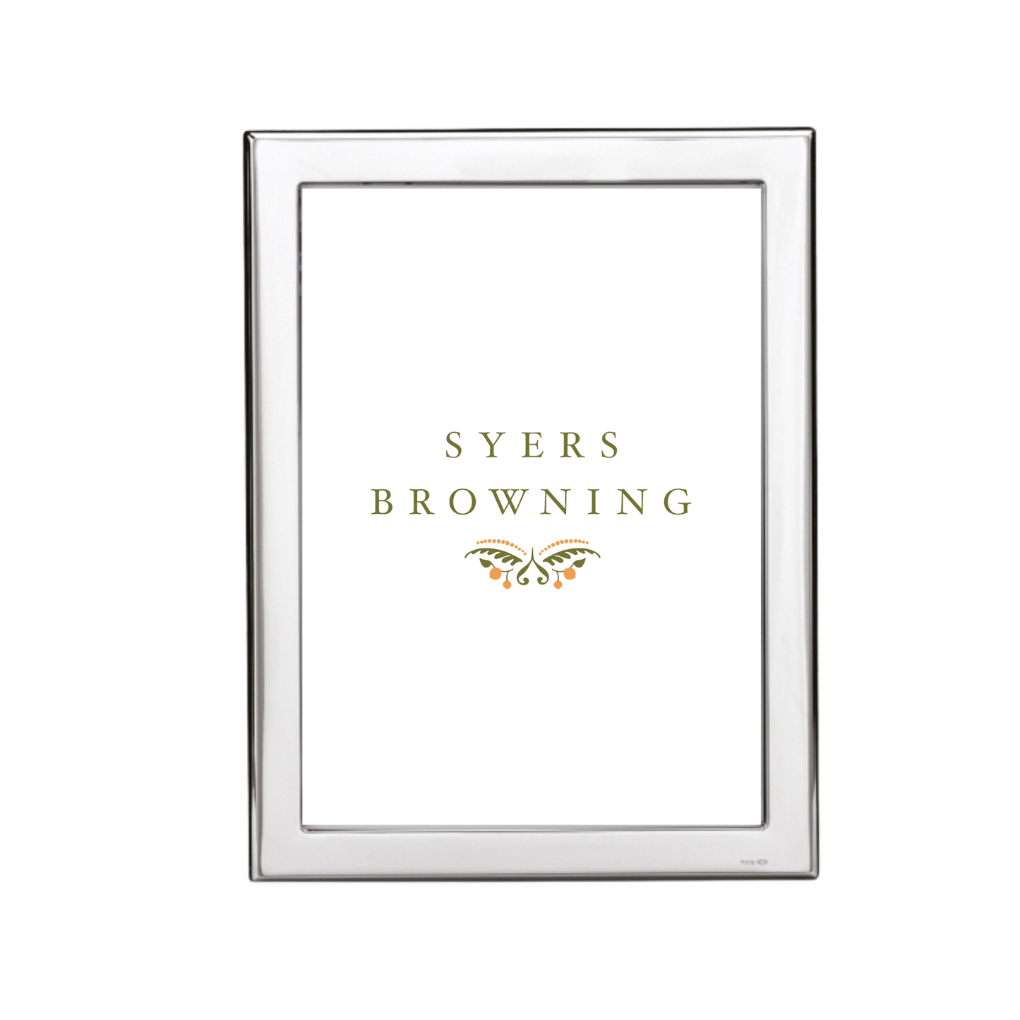 Sterling Silver Frame