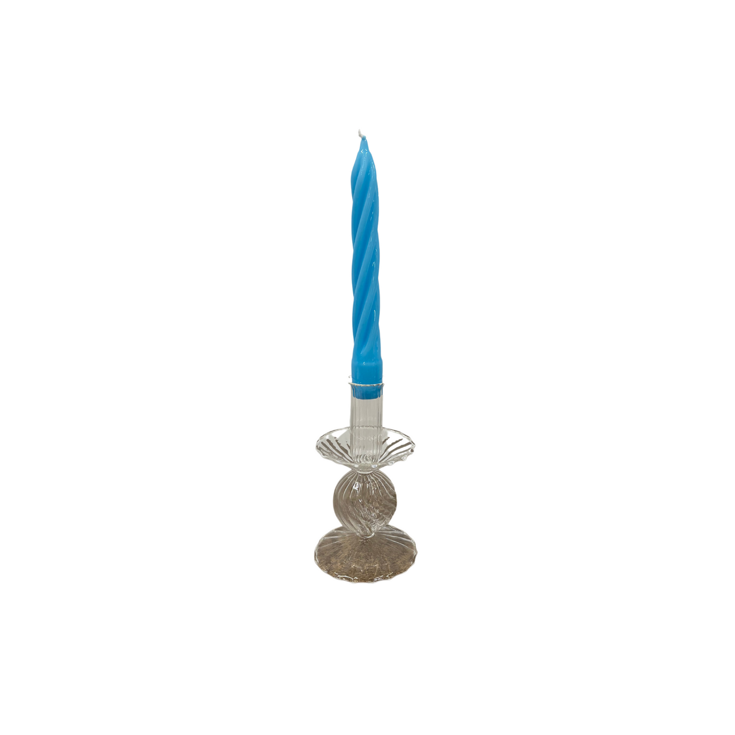 Lacquered Double Swirl Taper Candles