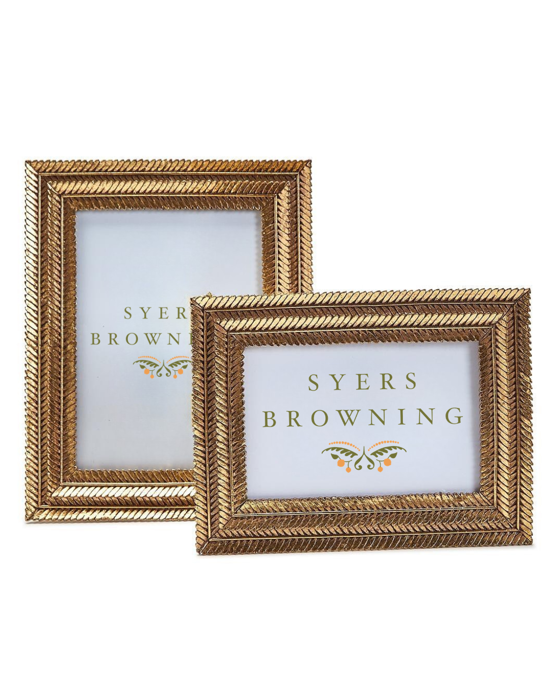 Gold Fern Frame