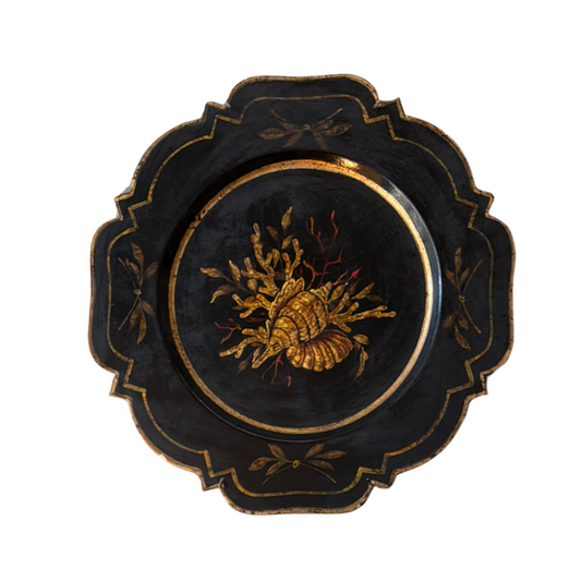 Hand Painted Chinoiserie Wall Plates