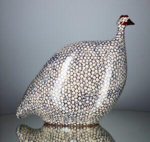 Caillard Ceramic Guinea Fowl - Medium